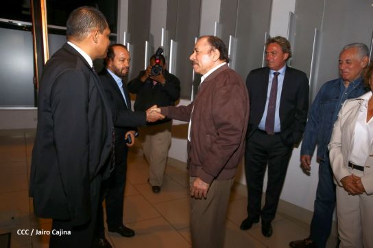 Presidente Daniel Ortega en encuentro con delegación de empresa estatal PowerChina