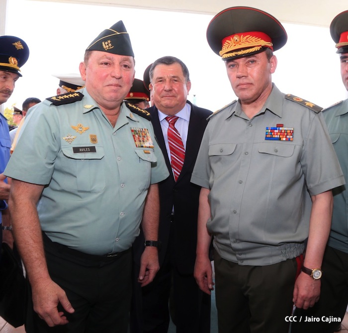 Jefe del Estado Mayor ruso visita Nicaragua