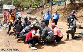 Primer Ejercicio Nacional de Preparación para proteger la vida 2022