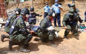 Primer Ejercicio Nacional de Preparación para proteger la vida 2022