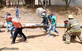 Primer Ejercicio Nacional de Preparación para proteger la vida 2022