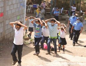 Primer Ejercicio Nacional de Preparación para proteger la vida 2022