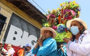 Familias de Masaya celebran la tradicional fiesta de San Lázaro