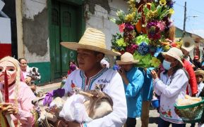 Familias de Masaya celebran la tradicional fiesta de San Lázaro