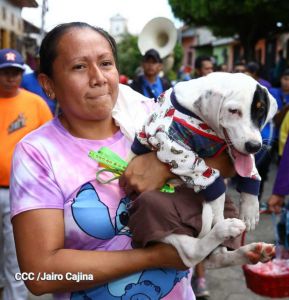 Familias de Masaya celebran la tradicional fiesta de San Lázaro