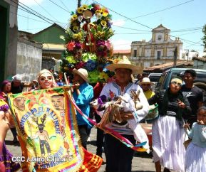 Familias de Masaya celebran la tradicional fiesta de San Lázaro