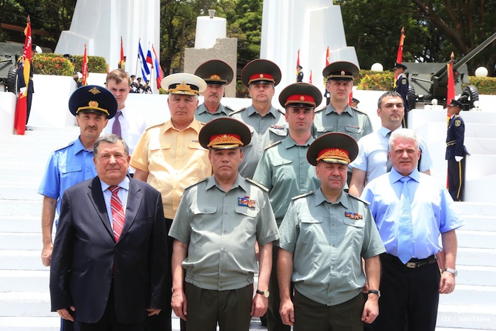 Jefe del Estado Mayor ruso visita Nicaragua