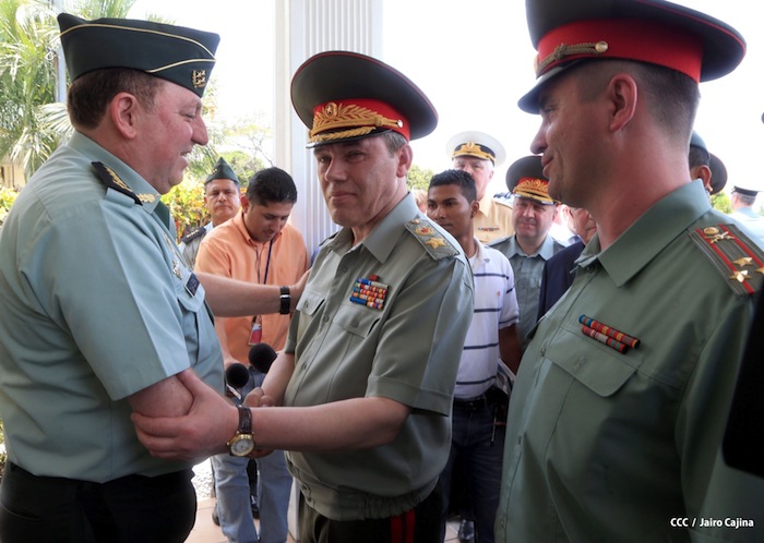 Jefe del Estado Mayor ruso visita Nicaragua
