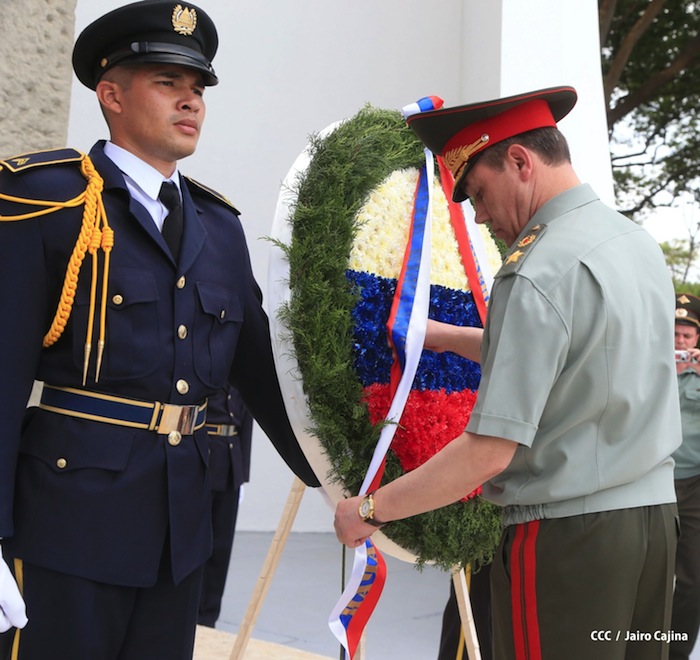 Jefe del Estado Mayor ruso visita Nicaragua