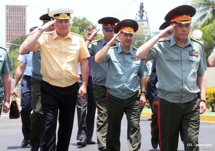 Jefe del Estado Mayor ruso visita Nicaragua