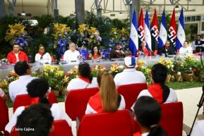 Homenaje al Comandante Tomás Borge y conmemoración del Día de los Trabajadores