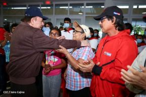 Homenaje al Comandante Tomás Borge y conmemoración del Día de los Trabajadores