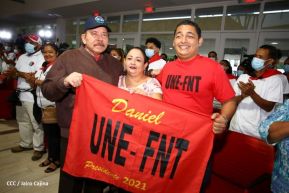 Homenaje al Comandante Tomás Borge y conmemoración del Día de los Trabajadores