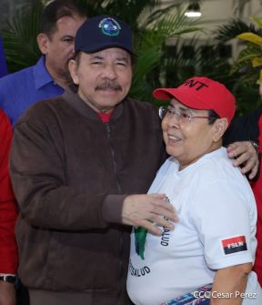 Homenaje al Comandante Tomás Borge y conmemoración del Día de los Trabajadores