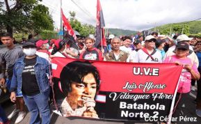 Conmemoración del 43 aniversario de la Gesta Heróica de los Mártires de Batahola