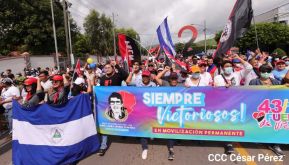 Conmemoración del 43 aniversario de la Gesta Heróica de los Mártires de Batahola