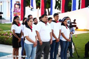 Conmemoración del 86 aniversario del natalicio del Comandante Carlos Fonseca