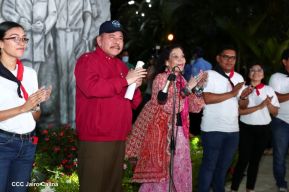 Conmemoración del 86 aniversario del natalicio del Comandante Carlos Fonseca