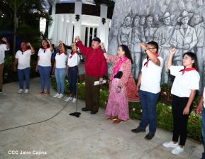 Conmemoración del 86 aniversario del natalicio del Comandante Carlos Fonseca