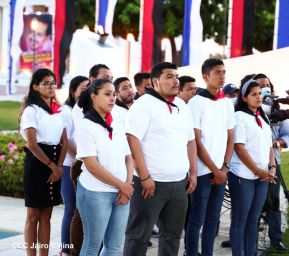 Conmemoración del 86 aniversario del natalicio del Comandante Carlos Fonseca