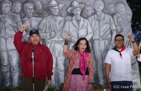 Conmemoración del 86 aniversario del natalicio del Comandante Carlos Fonseca