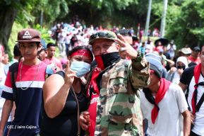 Conmemoran el 43 aniversario del Repliegue a El Vapor