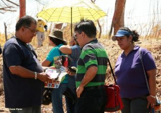 Cardenal Brenes y fieles católicos realizan cuarta peregrinación hacia el Santuario de Nuestro Señor de Esquipulas en La Conquista