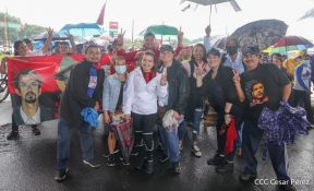 Familia sandinista conmemora el repliegue de Ducualí hacia Piedra Quemada