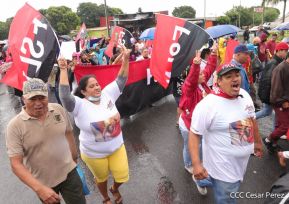 Familia sandinista conmemora el repliegue de Ducualí hacia Piedra Quemada