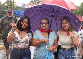 Familia sandinista conmemora el repliegue de Ducualí hacia Piedra Quemada