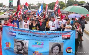 Familia sandinista conmemora el repliegue de Ducualí hacia Piedra Quemada