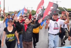Familia sandinista conmemora el repliegue de Ducualí hacia Piedra Quemada