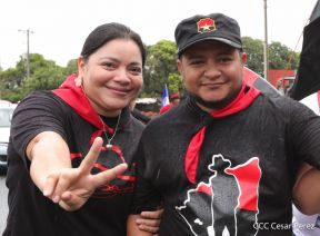 Familia sandinista conmemora el repliegue de Ducualí hacia Piedra Quemada