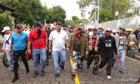 Familia sandinista conmemora el repliegue de Ducualí hacia Piedra Quemada