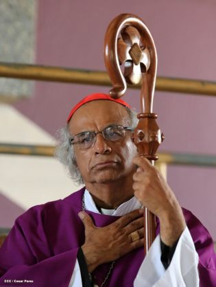 Cardenal Brenes y fieles católicos realizan cuarta peregrinación hacia el Santuario de Nuestro Señor de Esquipulas en La Conquista
