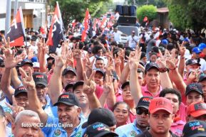 Caminata en homenaje a los héroes y mártires del Repliegue Táctico