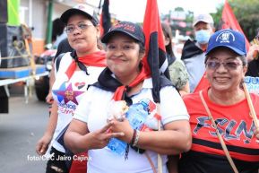 Caminata en homenaje a los héroes y mártires del Repliegue Táctico