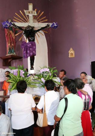 Cardenal Brenes y fieles católicos realizan cuarta peregrinación hacia el Santuario de Nuestro Señor de Esquipulas en La Conquista