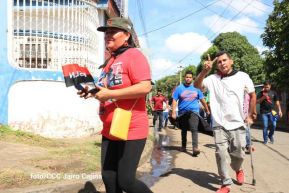 Caminata en homenaje a los héroes y mártires del Repliegue Táctico