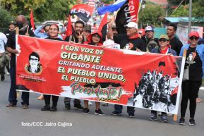 Caminata en homenaje a los héroes y mártires del Repliegue Táctico