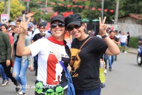 Caminata en homenaje a los héroes y mártires del Repliegue Táctico