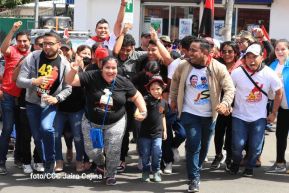 Caminata en homenaje a los héroes y mártires del Repliegue Táctico