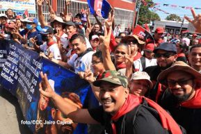 Caminata en homenaje a los héroes y mártires del Repliegue Táctico
