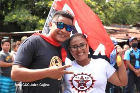 Caminata en homenaje a los héroes y mártires del Repliegue Táctico