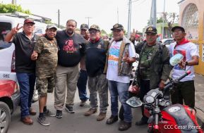Caminata en homenaje a los héroes y mártires del Repliegue Táctico