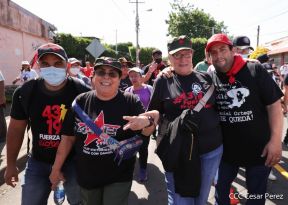 Caminata en homenaje a los héroes y mártires del Repliegue Táctico