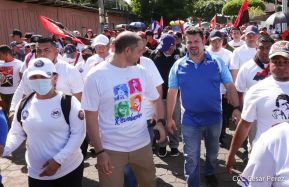Caminata en homenaje a los héroes y mártires del Repliegue Táctico