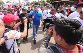 Caminata en homenaje a los héroes y mártires del Repliegue Táctico