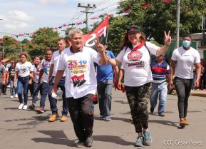 Caminata en homenaje a los héroes y mártires del Repliegue Táctico