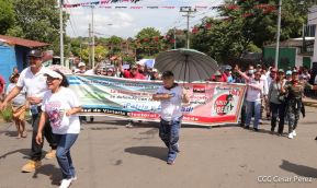 Caminata en homenaje a los héroes y mártires del Repliegue Táctico